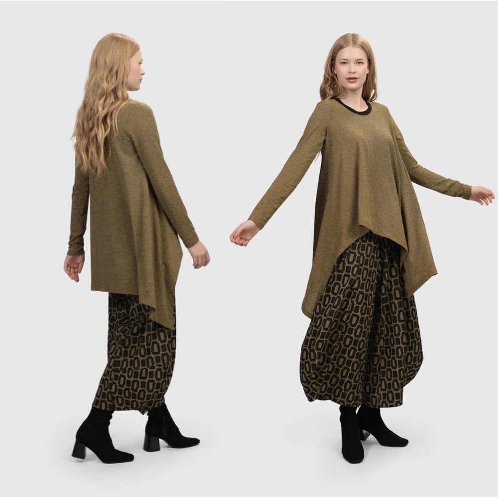 Alembika Essential Swing Tunic Top Honey - Picture 3 of 7